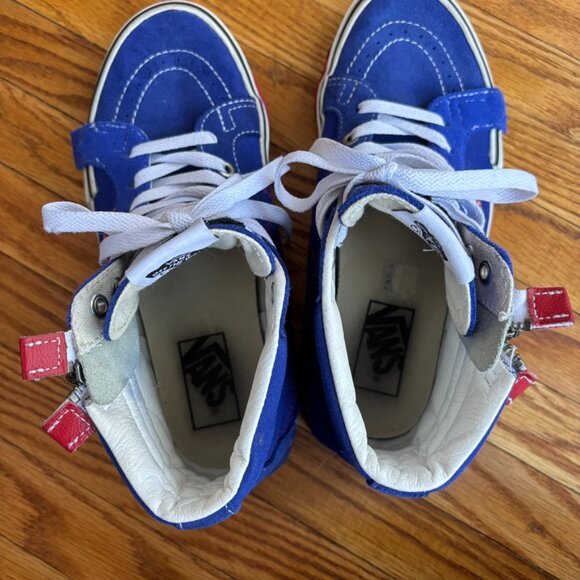 Vans Sk8-Hi Reissue Cap Skateboard Surf the Web Racing - Picture 6 of 10